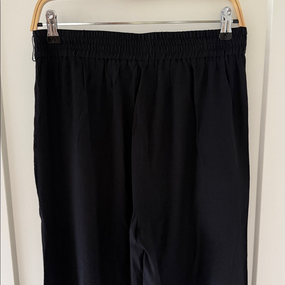 bebe Black Wide Leg Pants - Picture 3 of 5